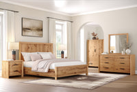 Magnussen Home Laramie Honey Wheat Armoire