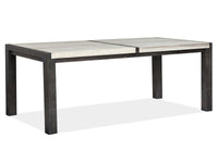 Magnussen Home Plum Creek Ravenwood Black Rectangular Dining Table With 6 Side Chairs