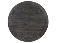 Magnussen Home Boswell Peppercorn Round Cocktail Table With 2 Nesting End Table