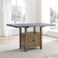 Grayson Gray Marble Counter Table