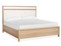 Magnussen Home Merrifield Sandstone Beige King Upholstered Panel Bed