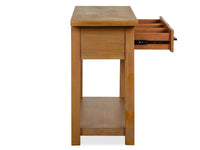 Magnussen Home Lindon Belgian Wheat Rectangular Cocktail Table With 2 Pedestal Accent End Table And Sofa Table