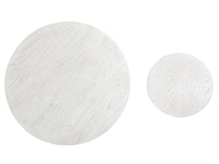 Salt Life Home Sunset Cove Moonlight Pearl Nesting Cocktail Table With Casters