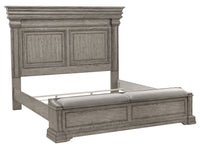 Pulaski Madison Ridge Heritage Taupe Queen Storage Bed With 2 Nightstands
