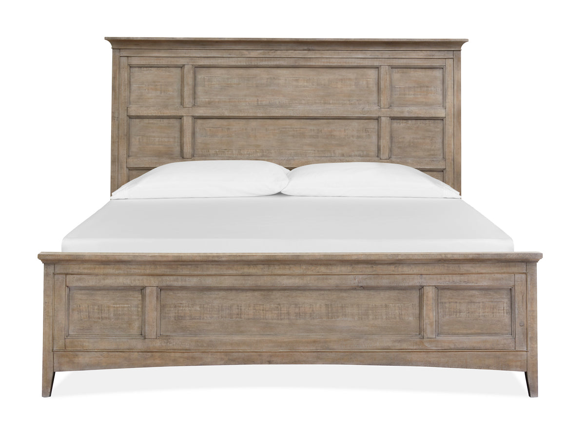 Magnussen Home Paxton Place Dovetail Grey Queen Panel Bed
