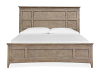 Magnussen Home Paxton Place Dovetail Grey Queen Panel Bed