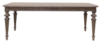 Pulaski Saddle Creek Timber Brown Extendable Leg Dining Table With 8 Upholstered Arm Chairs And Server