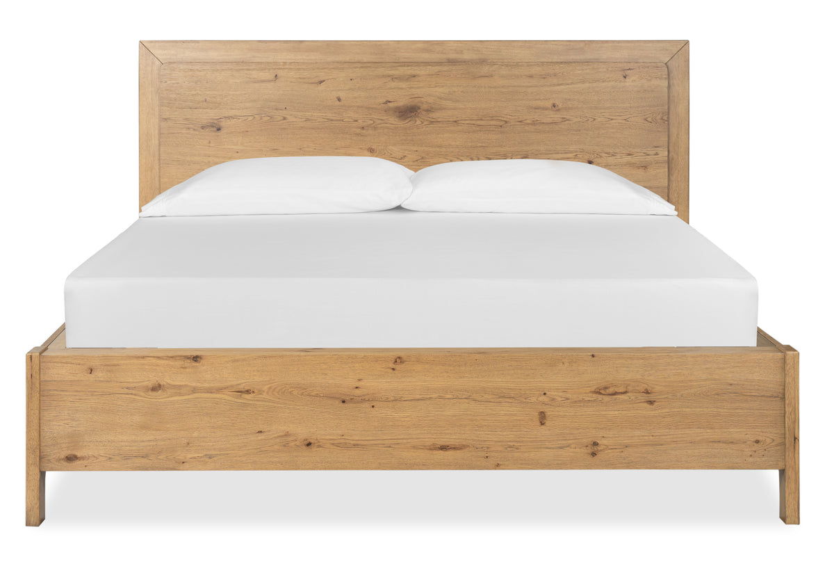 Magnussen Home Davenport Rustic Caramel California King Panel Bed