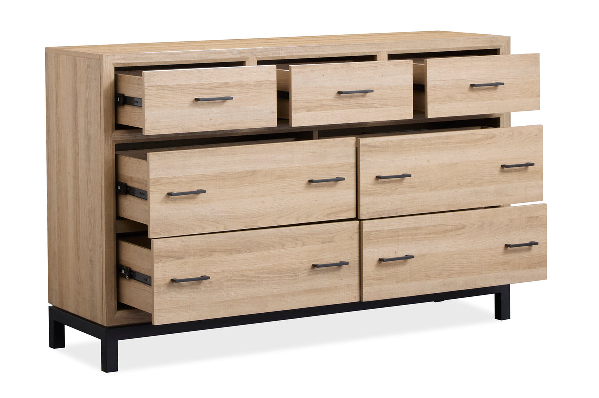 Magnussen Home Bastain Putnum Ivory Drawer Dresser