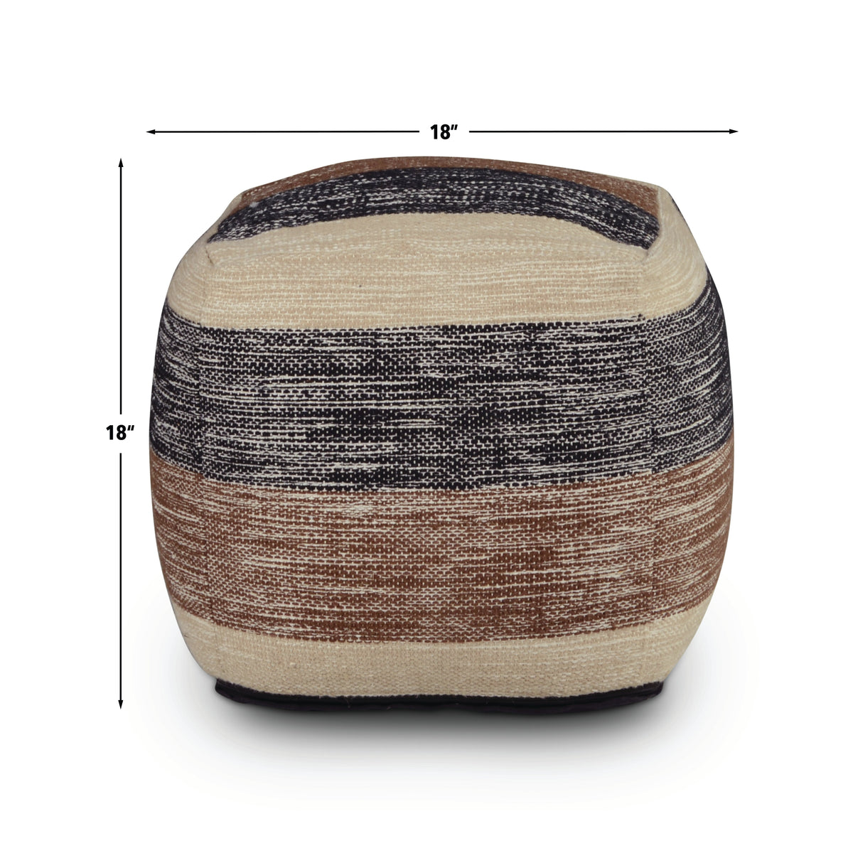 Jamal Square Handwoven Woolen