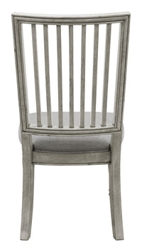 Pulaski Madison Ridge Bluff Grey Farmhouse Leg Dining Table With 8 Side Chairs