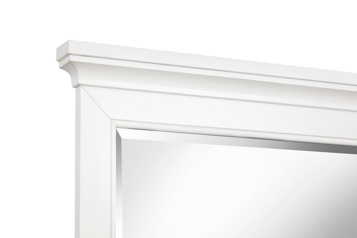 Magnussen Home Juniper Hill Whisper White Landscape Mirror