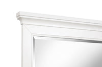 Magnussen Home Juniper Hill Whisper White Landscape Mirror