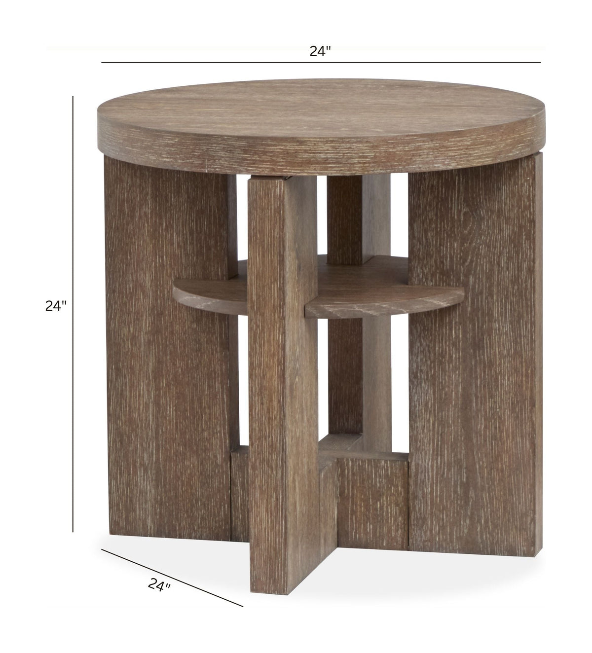 Magnussen Home Conway Spiced Brown Square Cocktail Table With 2 Round End Table And Console Sofa Table