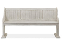 Magnussen Home Bronwyn Alabaster Bench