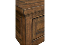 Magnussen Home Bay Creek Toasted Nutmeg Rectangular Cocktail Table With 2 Chairside End Table And Sofa Table