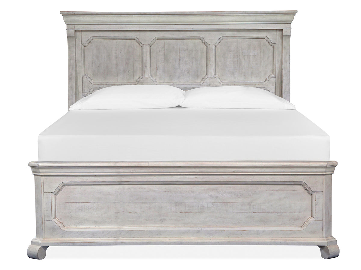 Magnussen Home Bronwyn Alabaster California King Panel Bed