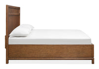Magnussen Home Ridgefield Russet King Panel Bed With Nightstand
