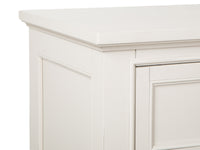 Magnussen Home Willowbrook Egg Shell White Drawer Dresser