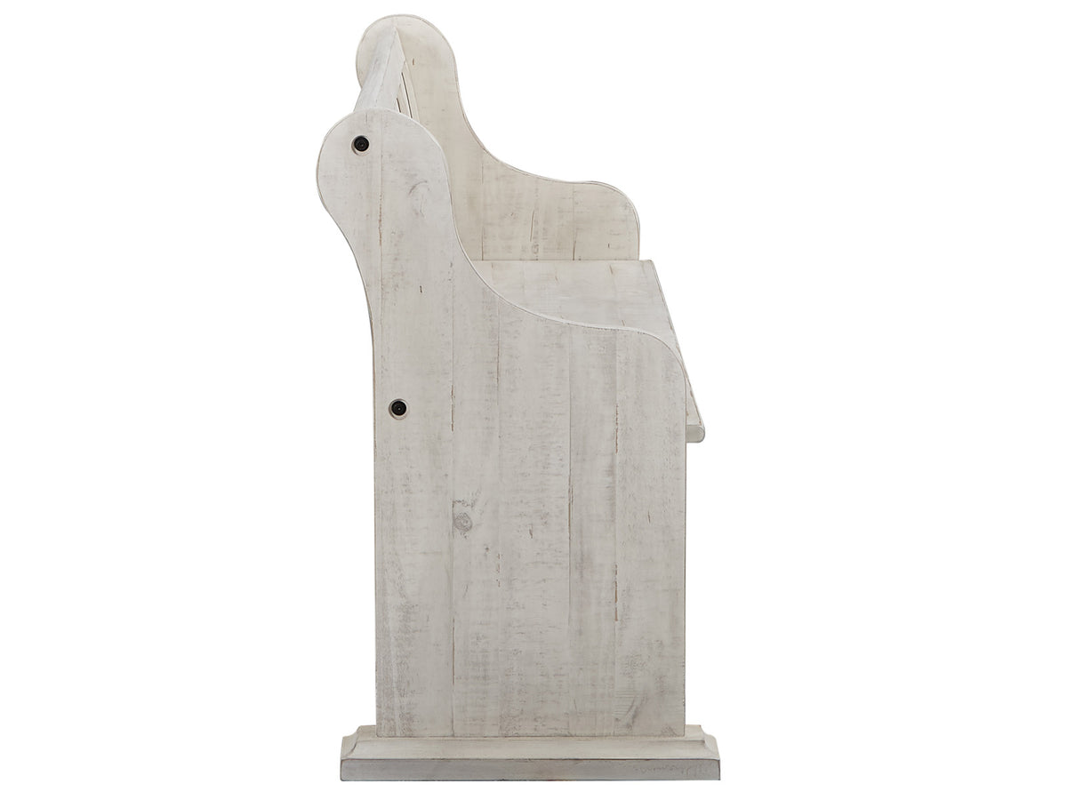 Magnussen Home Bronwyn Alabaster Bench
