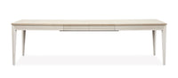 Salt Life Home Echo Isles Sea Pearl And Driftwood Extendable Rectangular Dining Table With 6 Arm Chairs