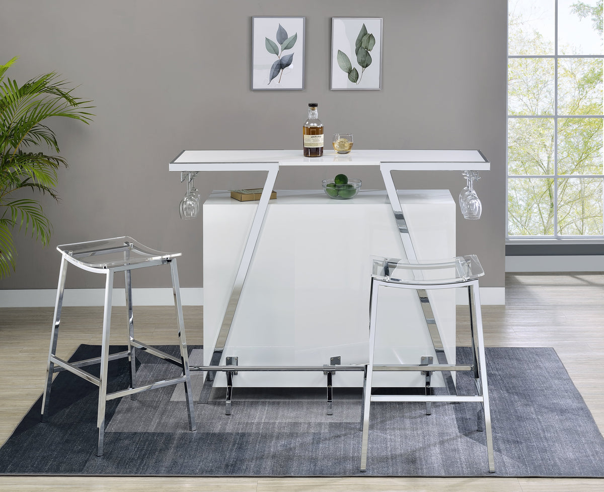 Zena 30 inch Backless Bar Stool