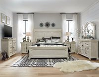 Magnussen Home Bronwyn Alabaster California King Panel Bed