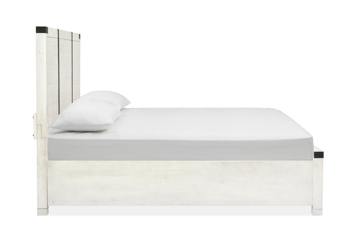 Magnussen Home Chesters Mill Alabaster California King Panel Bed