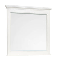 Magnussen Home Juniper Hill Whisper White Landscape Mirror