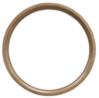 Pulaski Leeza Brown Round Mirror