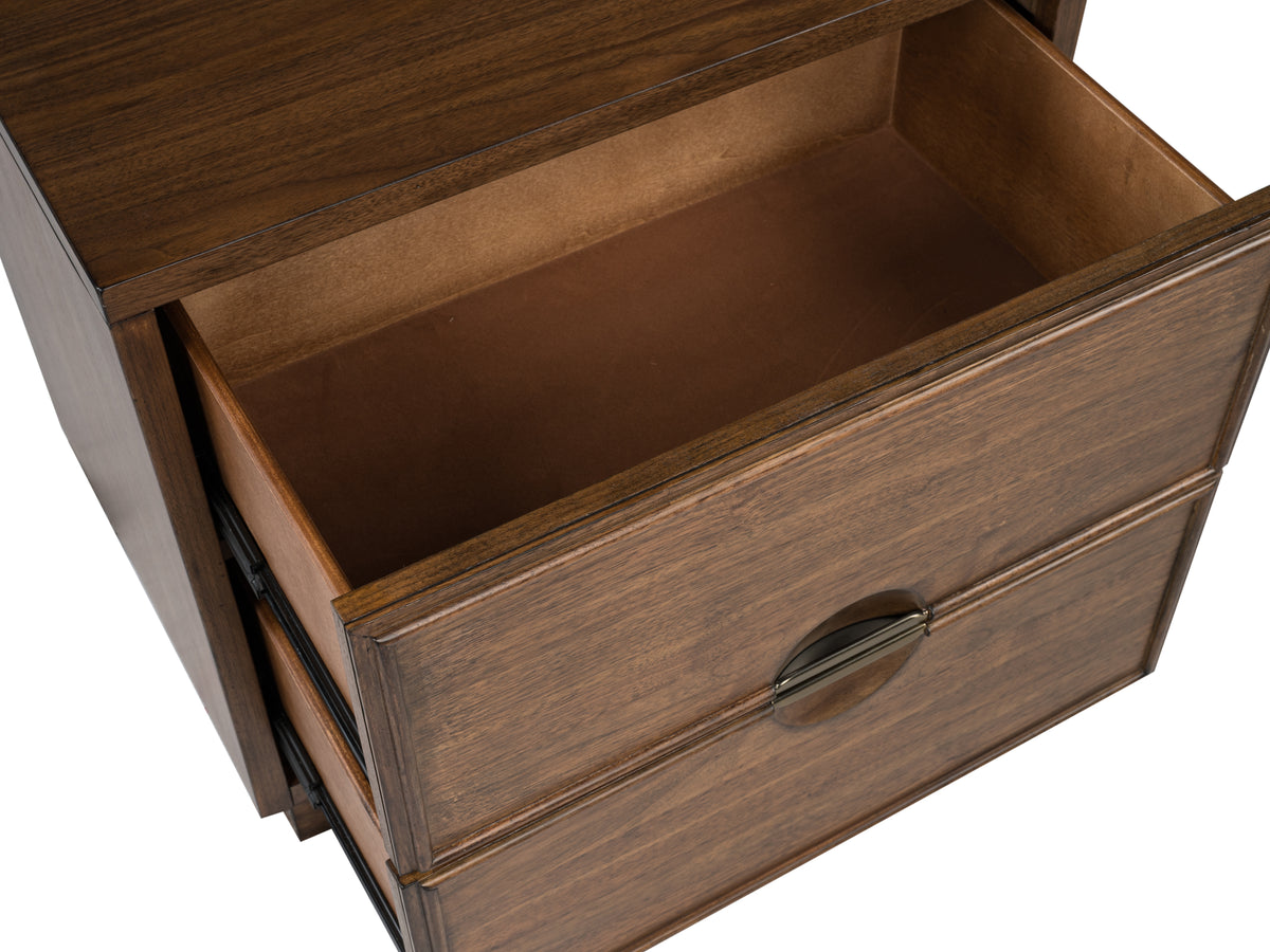Magnussen Home Selena Brown Drawer Nightstand