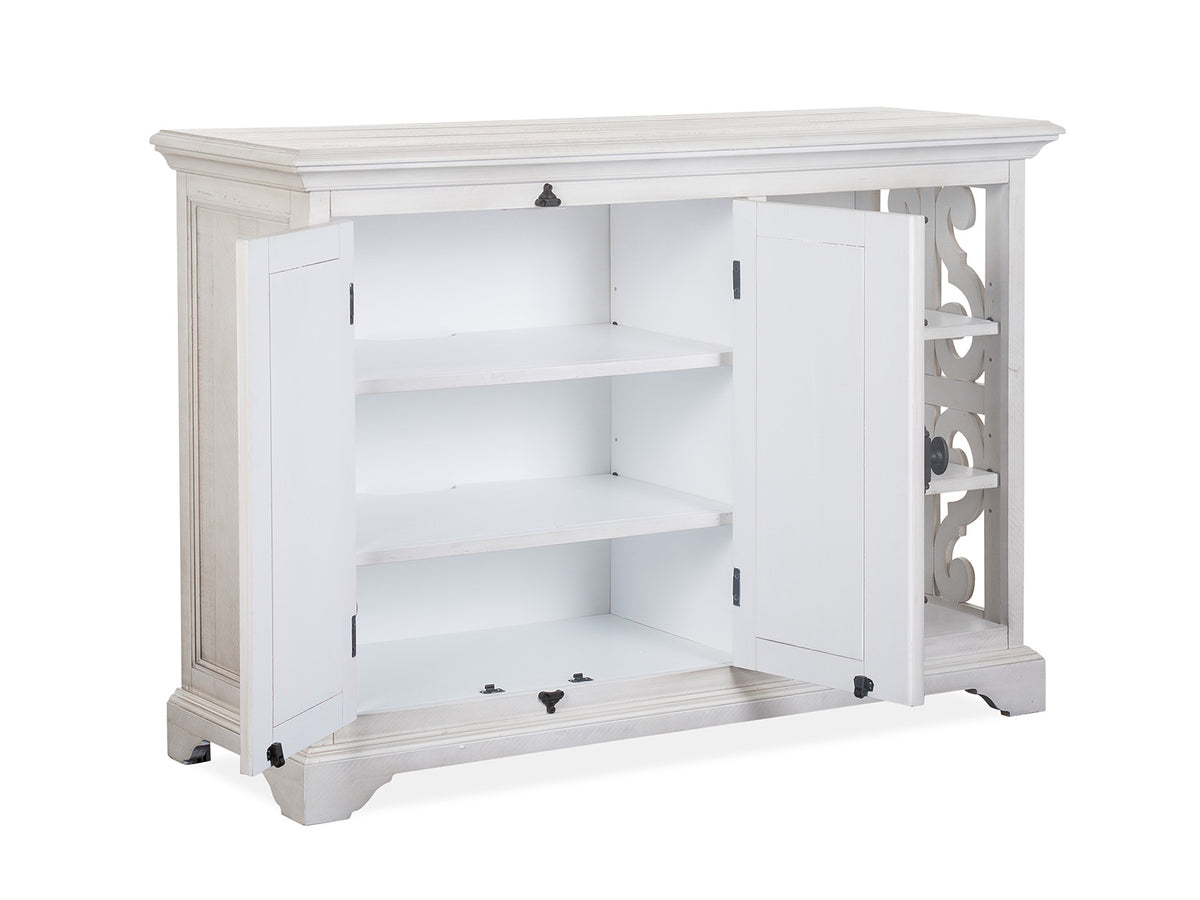 Magnussen Home Bronwyn Alabaster Printer Stand