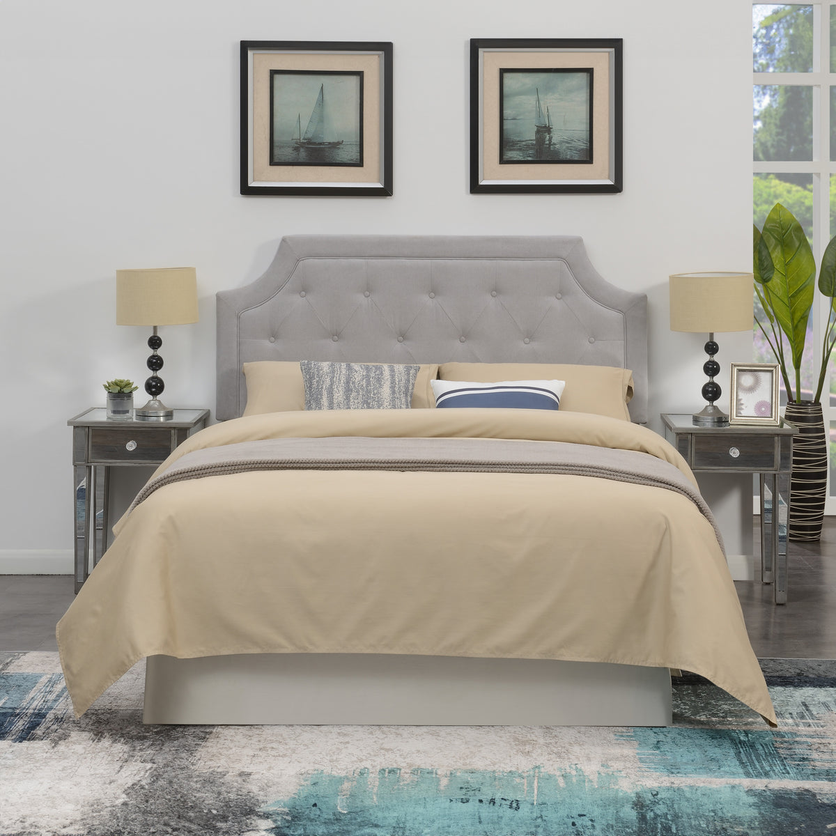 Alta Full/Queen Headboard, Grey