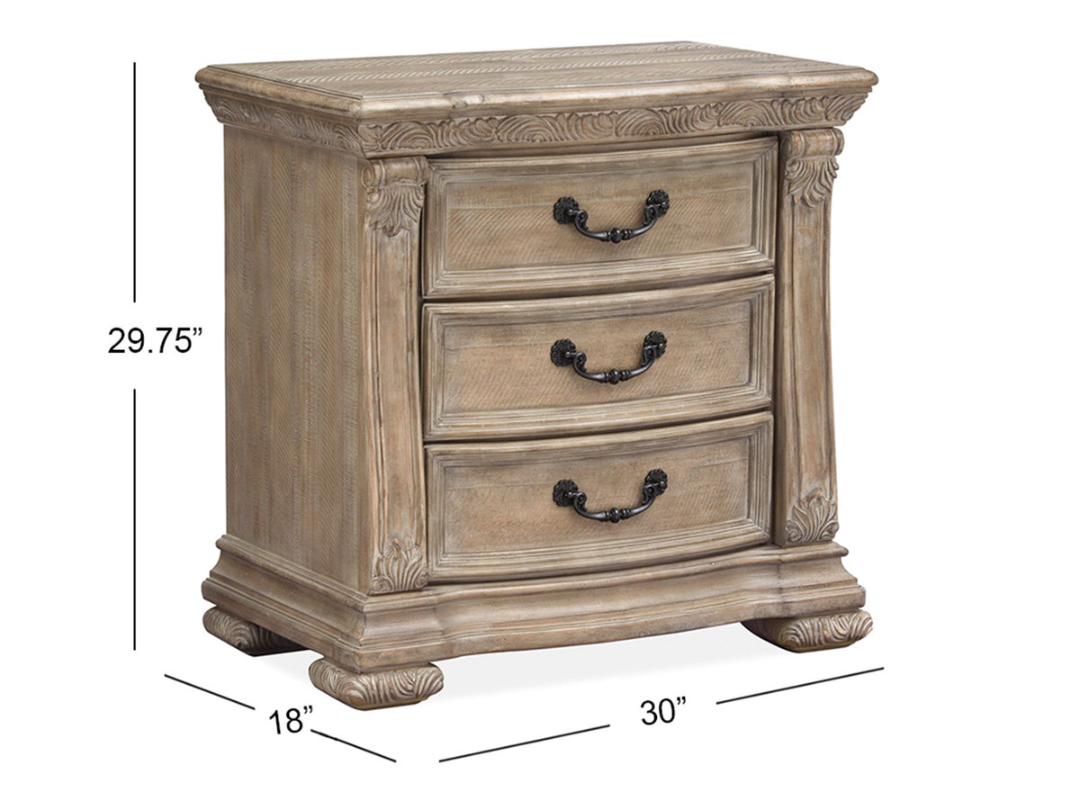 Magnussen Home Marisol Fawn Drawer Nightstand