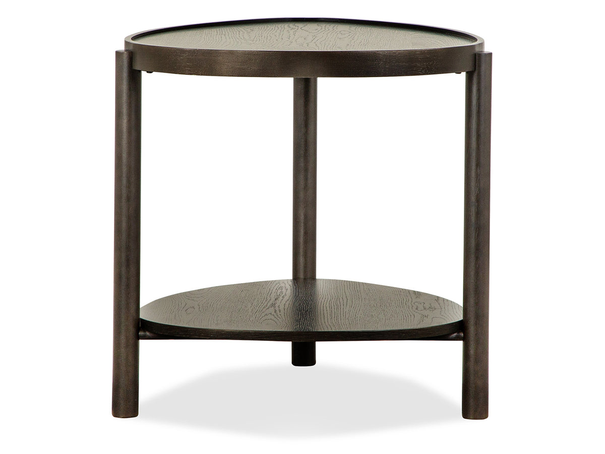 Magnussen Home Hadleigh Black Coffee Bean Shaped Accent End Table