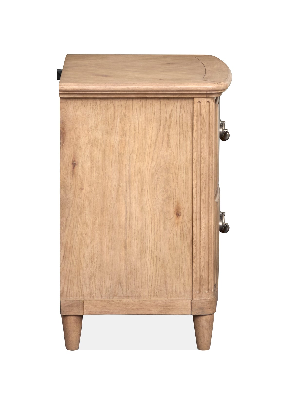 Magnussen Home Harmony Heights Belgium Wheat Queen Panel Bed With Nightstand