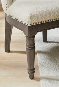 Pulaski Madison Ridge Natural Bark Extendable Leg Dining Table With 4 Side Chairs 2 Host Chairs And Server