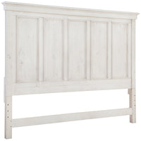 Magnussen Home Newport Alabaster King Panel Bed With Nightstand