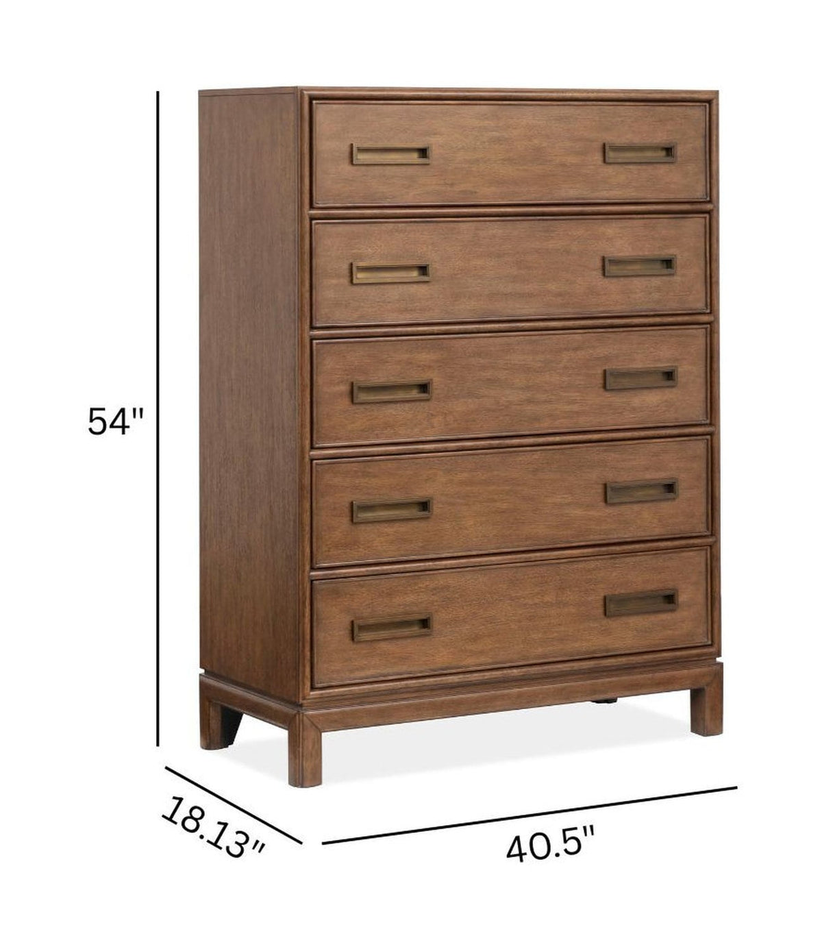Magnussen Home Ridgefield Russet Drawer Chest