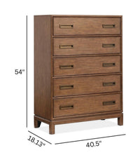 Magnussen Home Ridgefield Russet Drawer Chest