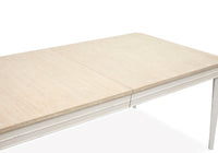 Salt Life Home Echo Isles Sea Pearl And Driftwood Extendable Rectangular Dining Table With 6 Arm Chairs