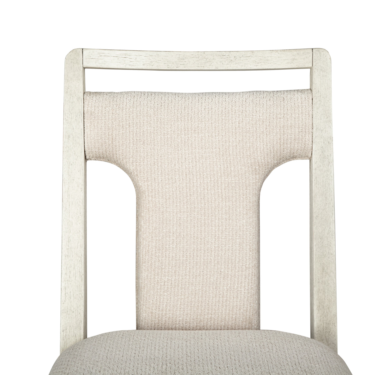 Magnussen Home Lorelei Misty Cloud Extendable 54" Round Dining Table With 2 Side Chairs And 2 Host Chairs
