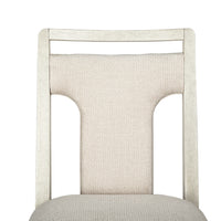 Magnussen Home Lorelei Misty Cloud Extendable 54" Round Dining Table With 2 Side Chairs And 2 Host Chairs
