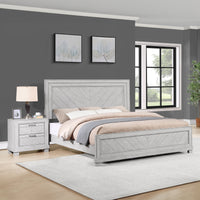 Montana King Bed, Gray