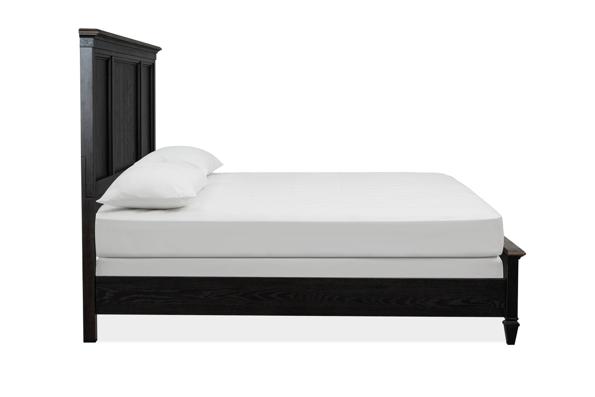 Magnussen Home Surrey Brown California King Panel Bed