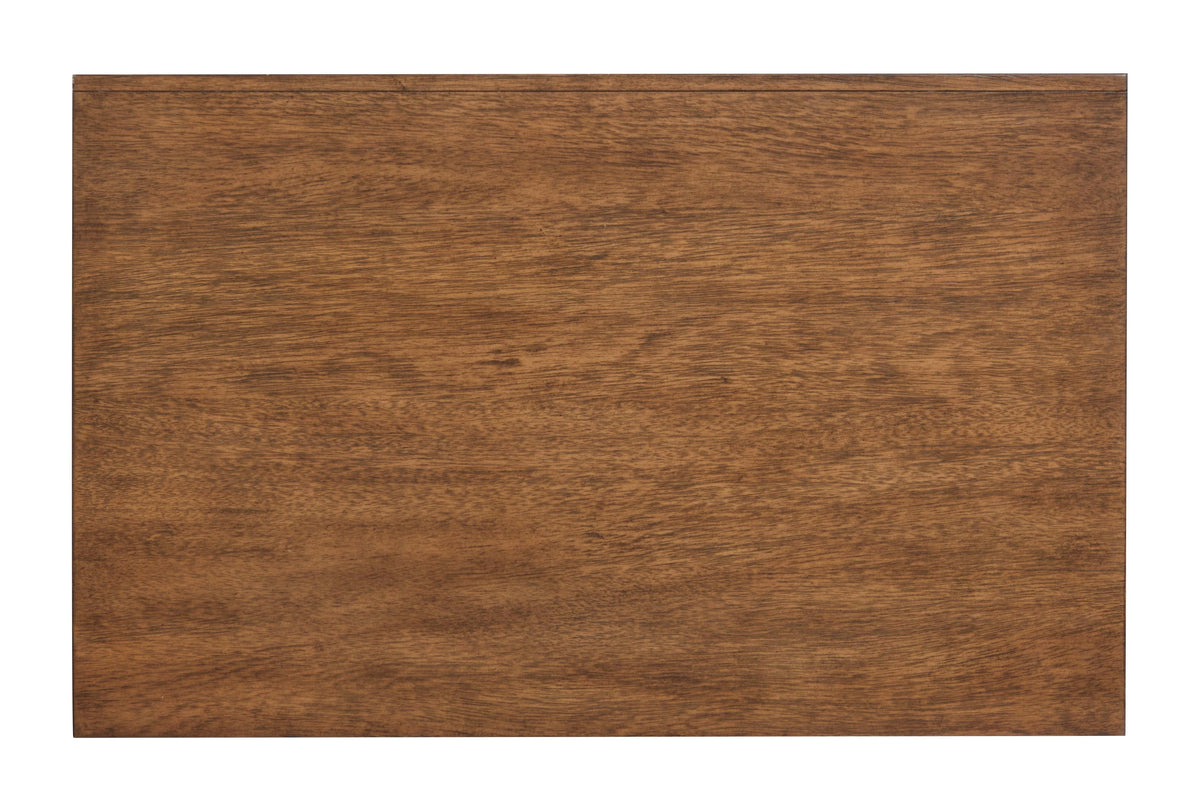Magnussen Home Ridgefield Russet King Panel Bed With Nightstand