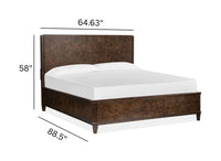 Magnussen Home Rowan Espresso Queen Panel Bed With 2 Door Nightstands