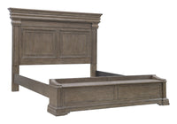 Pulaski Madison Ridge Natural Bark King Bed With Chest Footboard