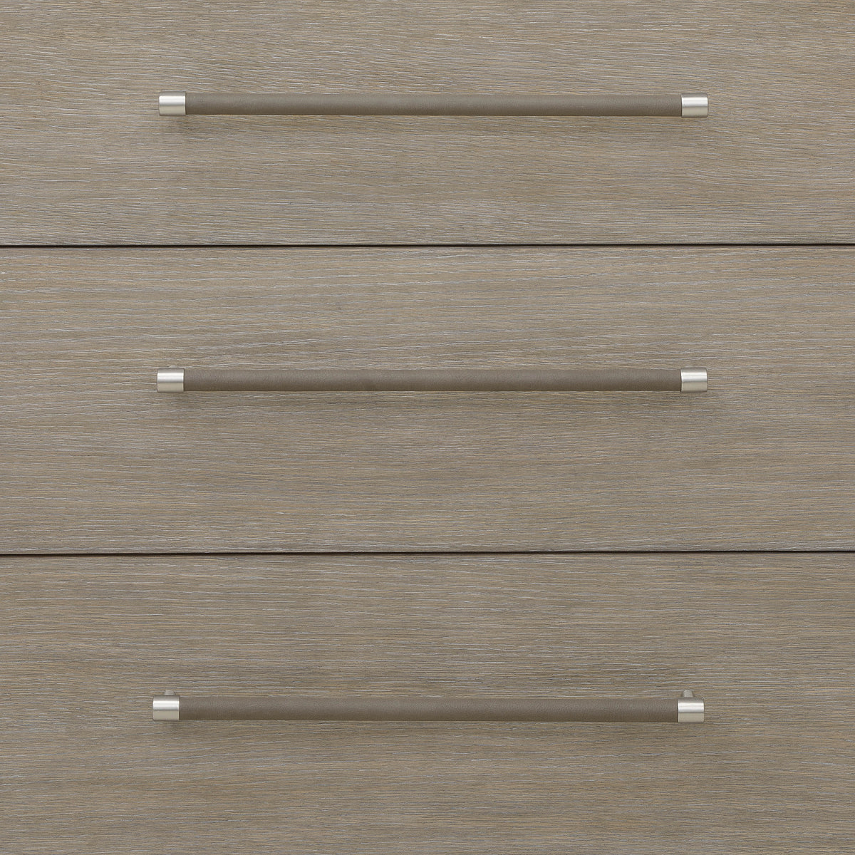 Pulaski Anderson Park Moose Trail And Frontier Brown California King Upholstered Panel Bed 2 Open Nightstands Drawer Dresser With Mirror And Drawer Chest