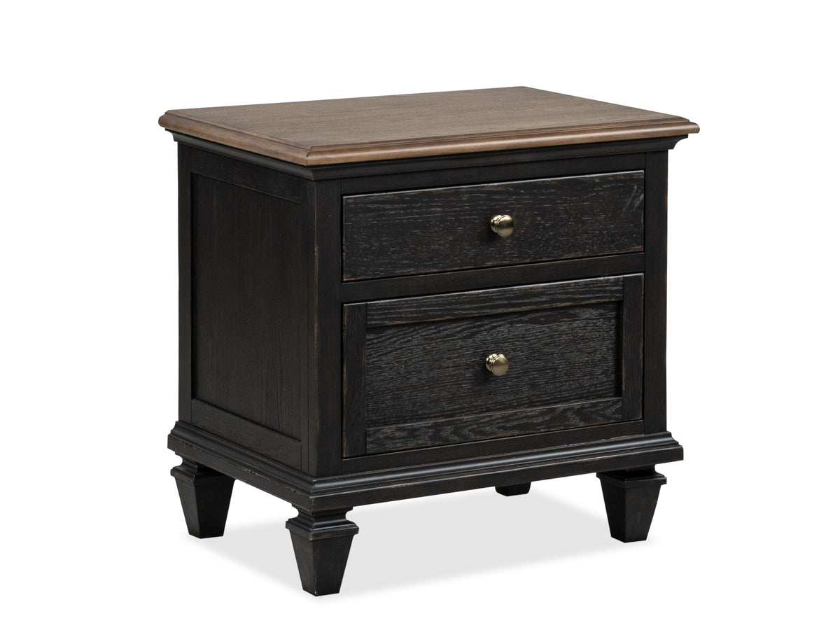 Magnussen Home Surrey Brown Drawer Nightstand